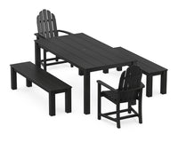 Thumbnail for Trex Cape Cod Adirondack 5-Piece Parsons Dining Set with Benches