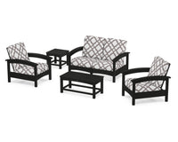 Thumbnail for Trex Rockport Club 6-Piece Deep Seating Conversation Set