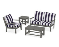Thumbnail for Trex Yacht Club 4-Piece Deep Seating Set