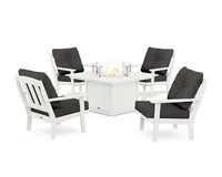 Thumbnail for Trex Cape Cod 5-Piece Deep Seating Set with Fire Pit Table