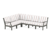 Thumbnail for Trex Yacht Club Modular 6-Piece Deep Seating Set