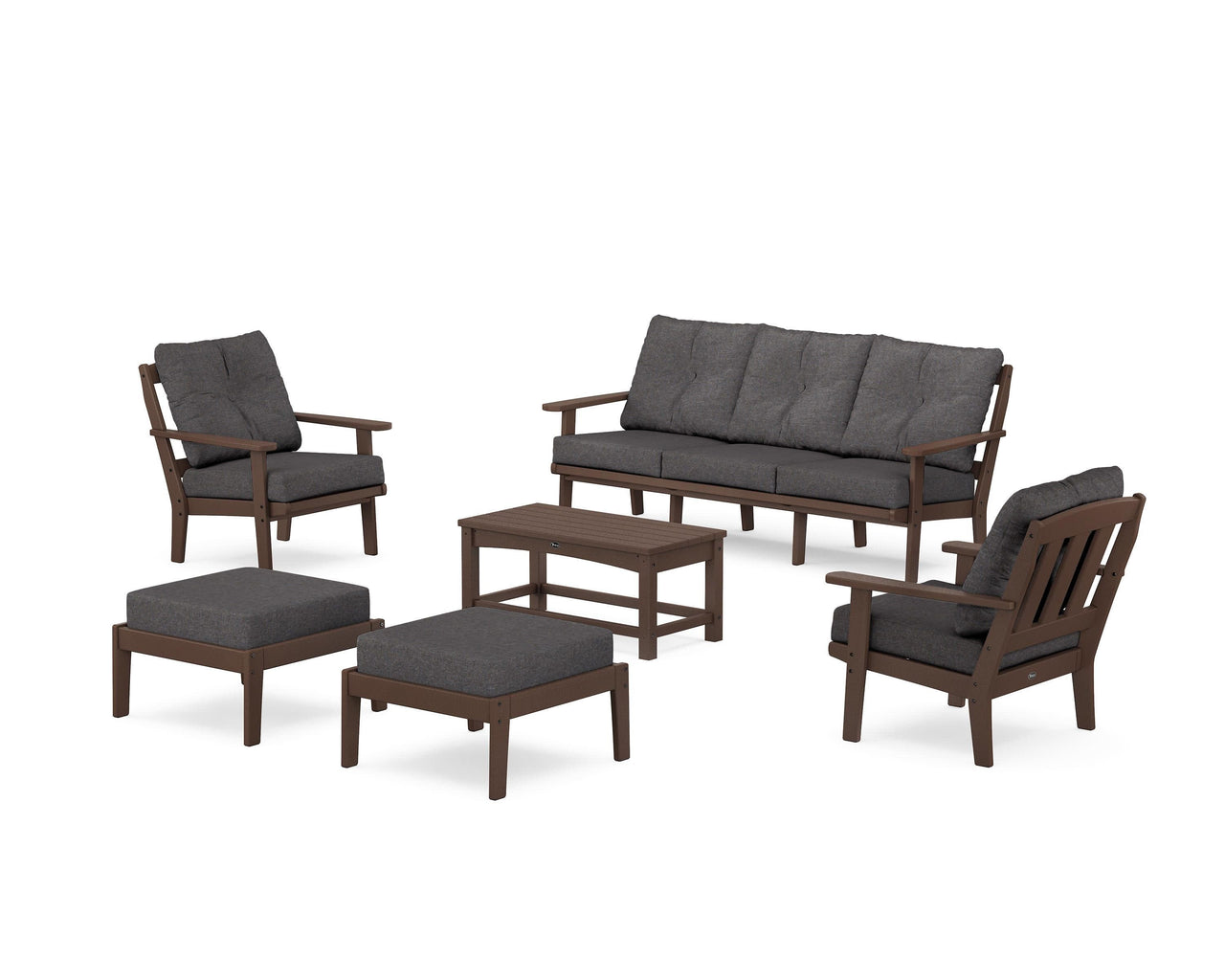 Trex Cape Cod 6-Piece Lounge Sofa Set