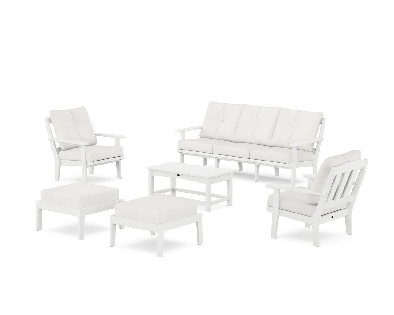 Trex Cape Cod 6-Piece Lounge Sofa Set