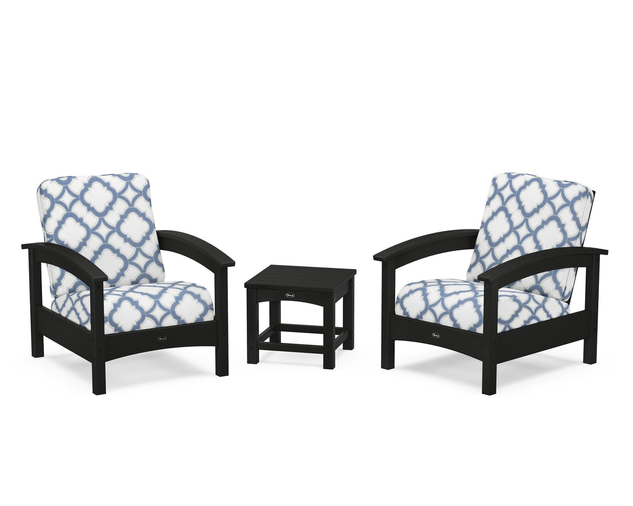 Trex Rockport Club 3-Piece Deep Seating Conversation Set