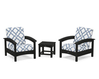Thumbnail for Trex Rockport Club 3-Piece Deep Seating Conversation Set