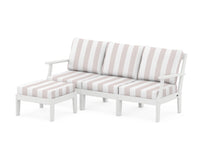 Thumbnail for Trex Yacht Club Modular 4-Piece Deep Seating Set with Ottoman