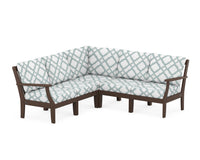 Thumbnail for Trex Yacht Club Modular 5-Piece Deep Seating Set