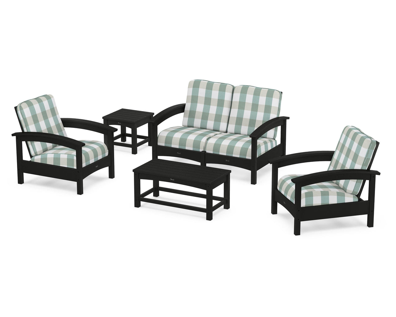 Trex Rockport Club 6-Piece Deep Seating Conversation Set