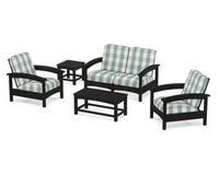 Thumbnail for Trex Rockport Club 6-Piece Deep Seating Conversation Set