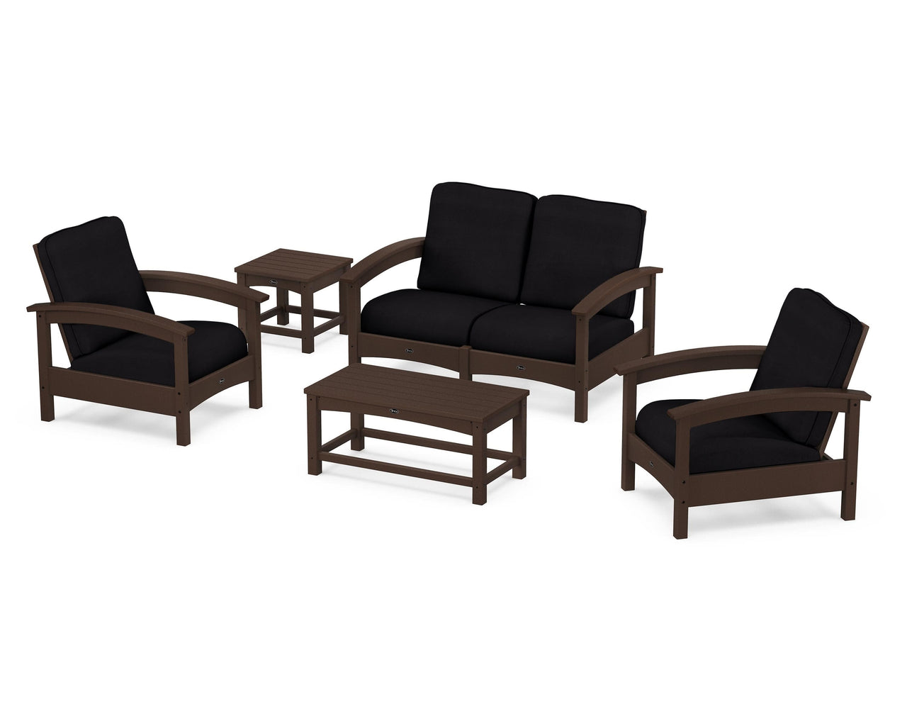 Trex Rockport Club 6-Piece Deep Seating Conversation Set