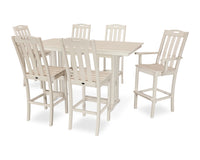 Thumbnail for Trex Yacht Club 7-Piece Farmhouse Trestle Bar Set - Sand Castle