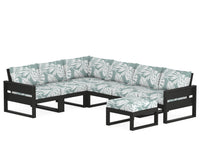 Thumbnail for Trex Eastport 6-Piece Sectional with Ottoman