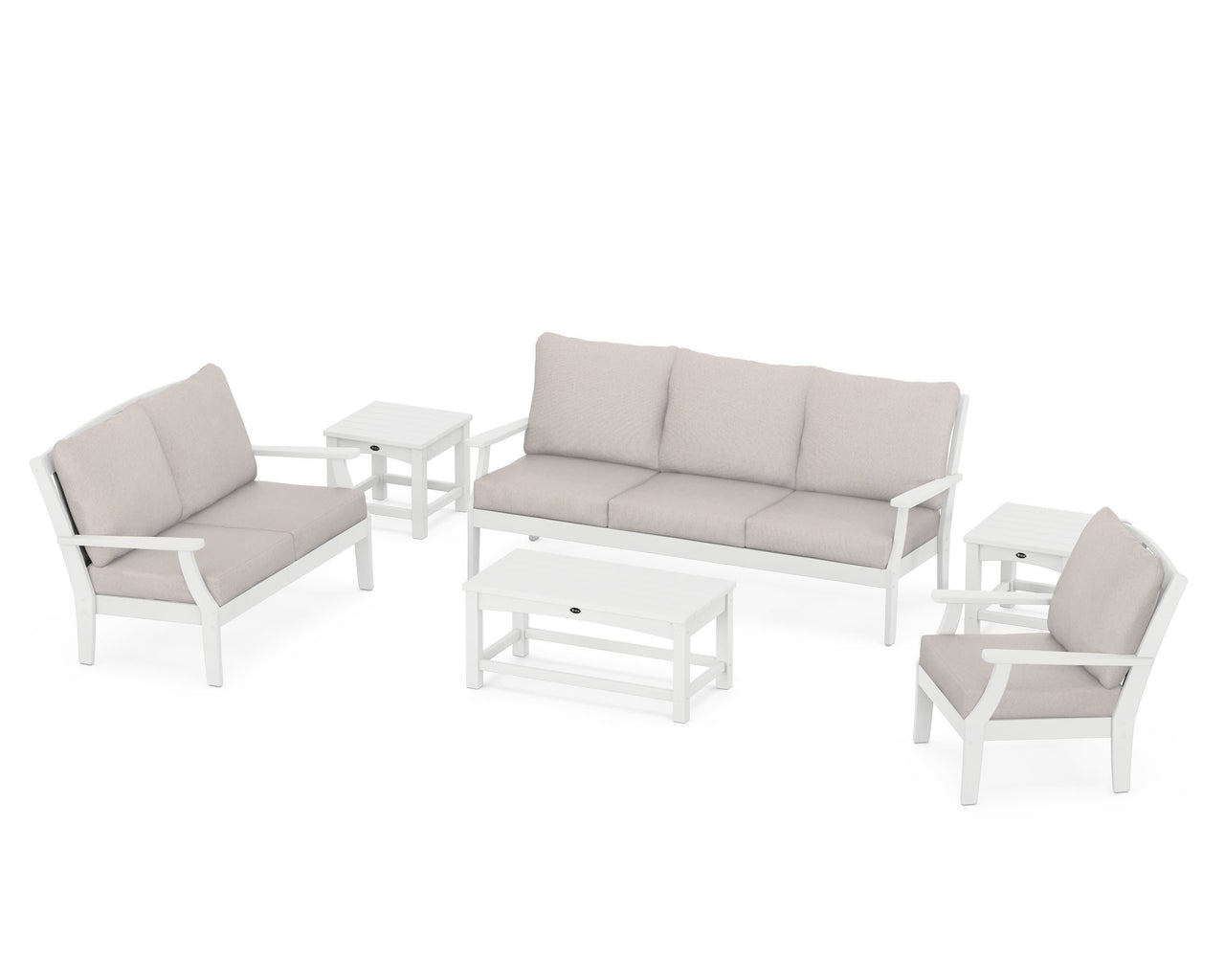 Trex Yacht Club 6-Piece Deep Seating Set