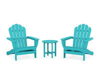 Thumbnail for Trex 3-Piece Monterey Bay Oversized Adirondack Set