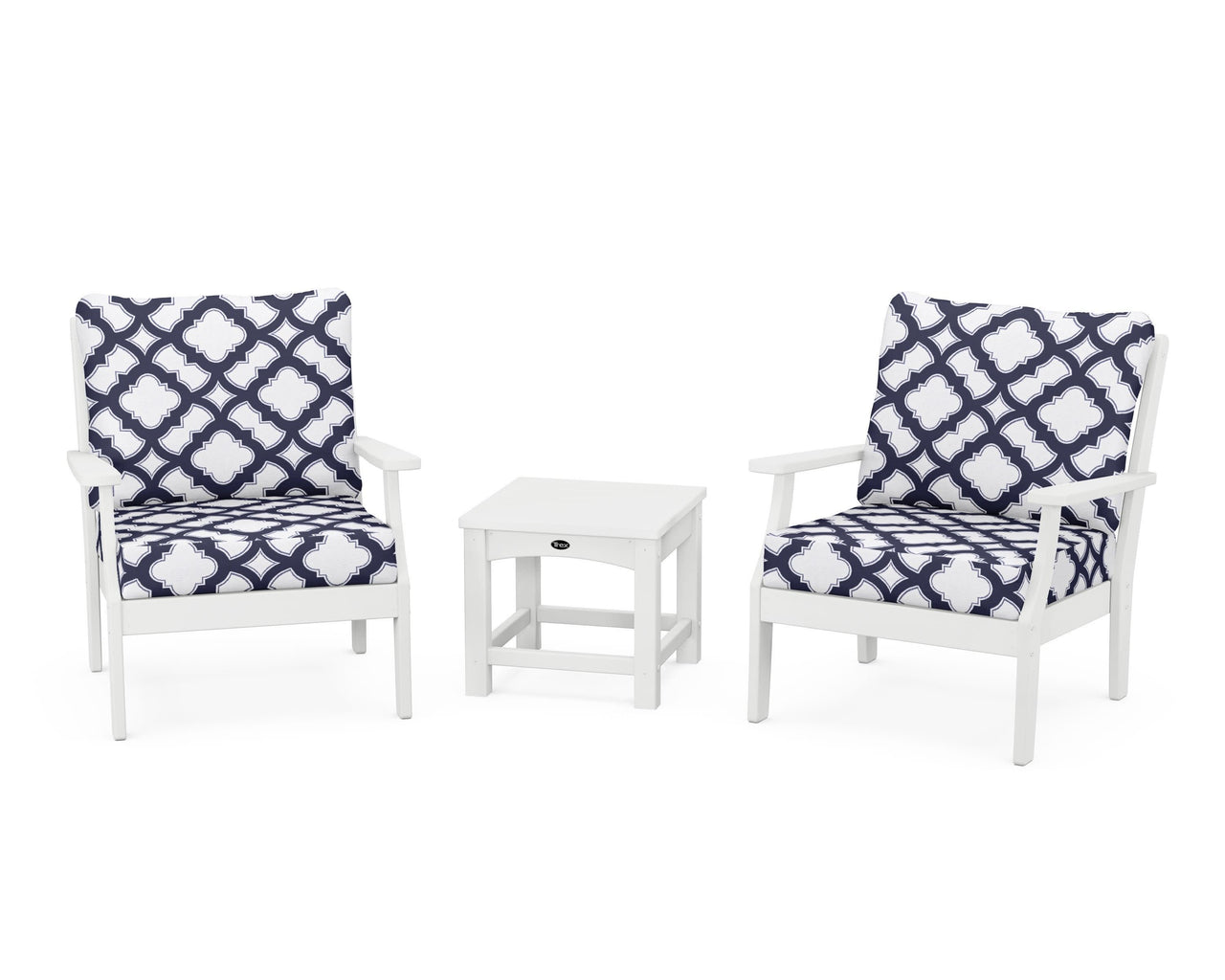 Trex Yacht Club 3-Piece Deep Seating Set