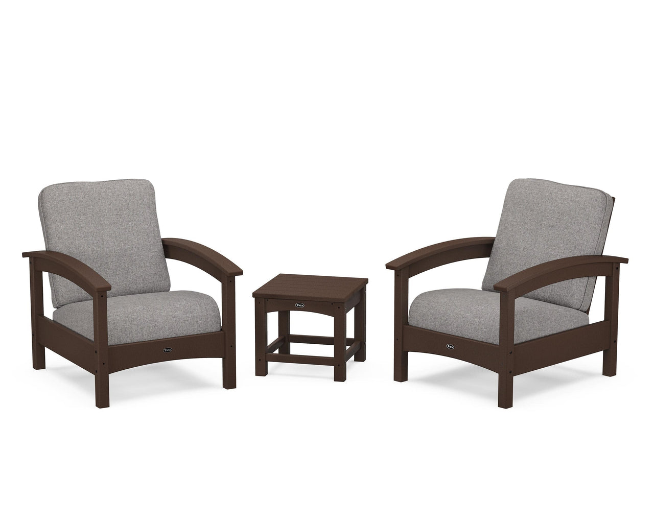 Trex Rockport Club 3-Piece Deep Seating Conversation Set
