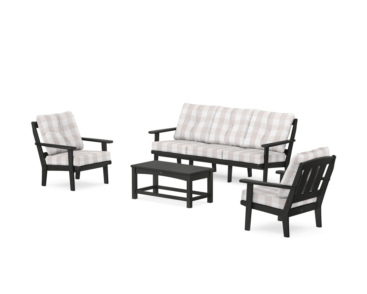 Trex Cape Cod 4-Piece Deep Seating Set with Sofa