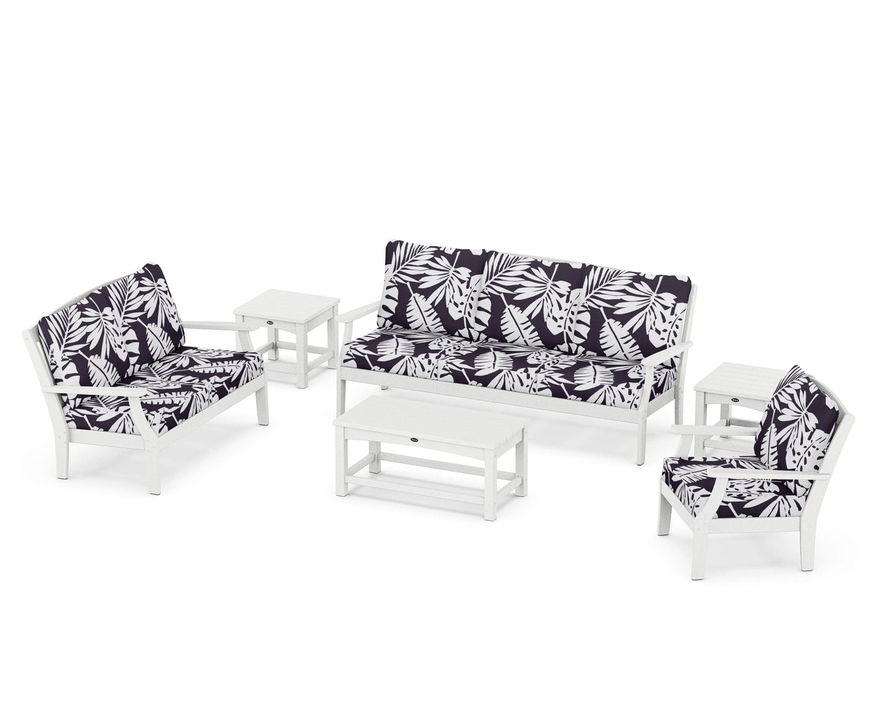 Trex Yacht Club 6-Piece Deep Seating Set