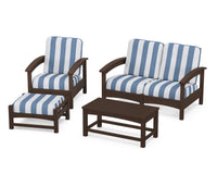 Thumbnail for Trex Rockport 4-Piece Deep Seating Conversation Group