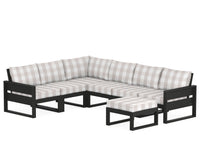 Thumbnail for Trex Eastport 6-Piece Sectional with Ottoman