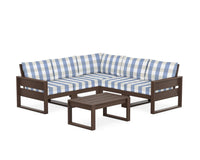 Thumbnail for Trex Eastport 6-Piece Deep Seating Sectional + Coffee Table Set
