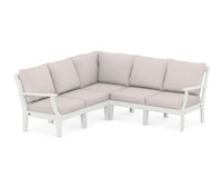 Thumbnail for Trex Yacht Club Modular 5-Piece Deep Seating Set