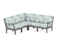 Thumbnail for Trex Yacht Club Modular 5-Piece Deep Seating Set