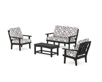 Thumbnail for Trex Cape Cod 4-Piece Deep Seating Set with Loveseat