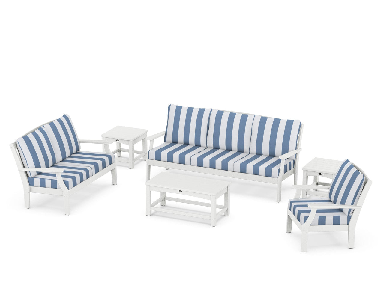 Trex Yacht Club 6-Piece Deep Seating Set