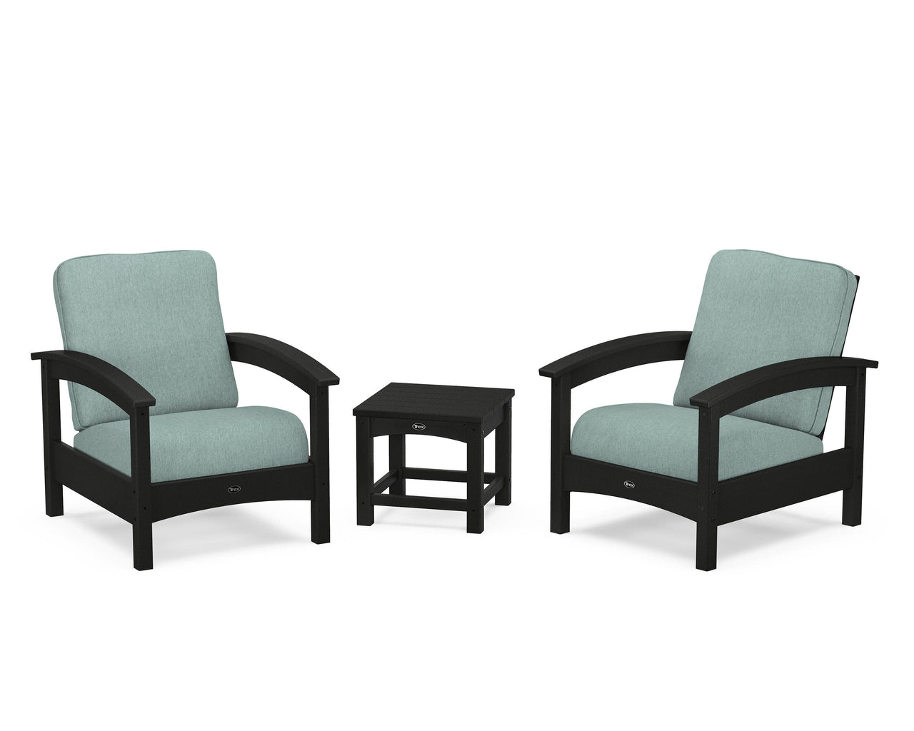 Trex Rockport Club 3-Piece Deep Seating Conversation Set