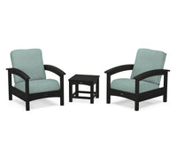 Thumbnail for Trex Rockport Club 3-Piece Deep Seating Conversation Set