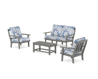 Thumbnail for Trex Cape Cod 4-Piece Deep Seating Set with Loveseat
