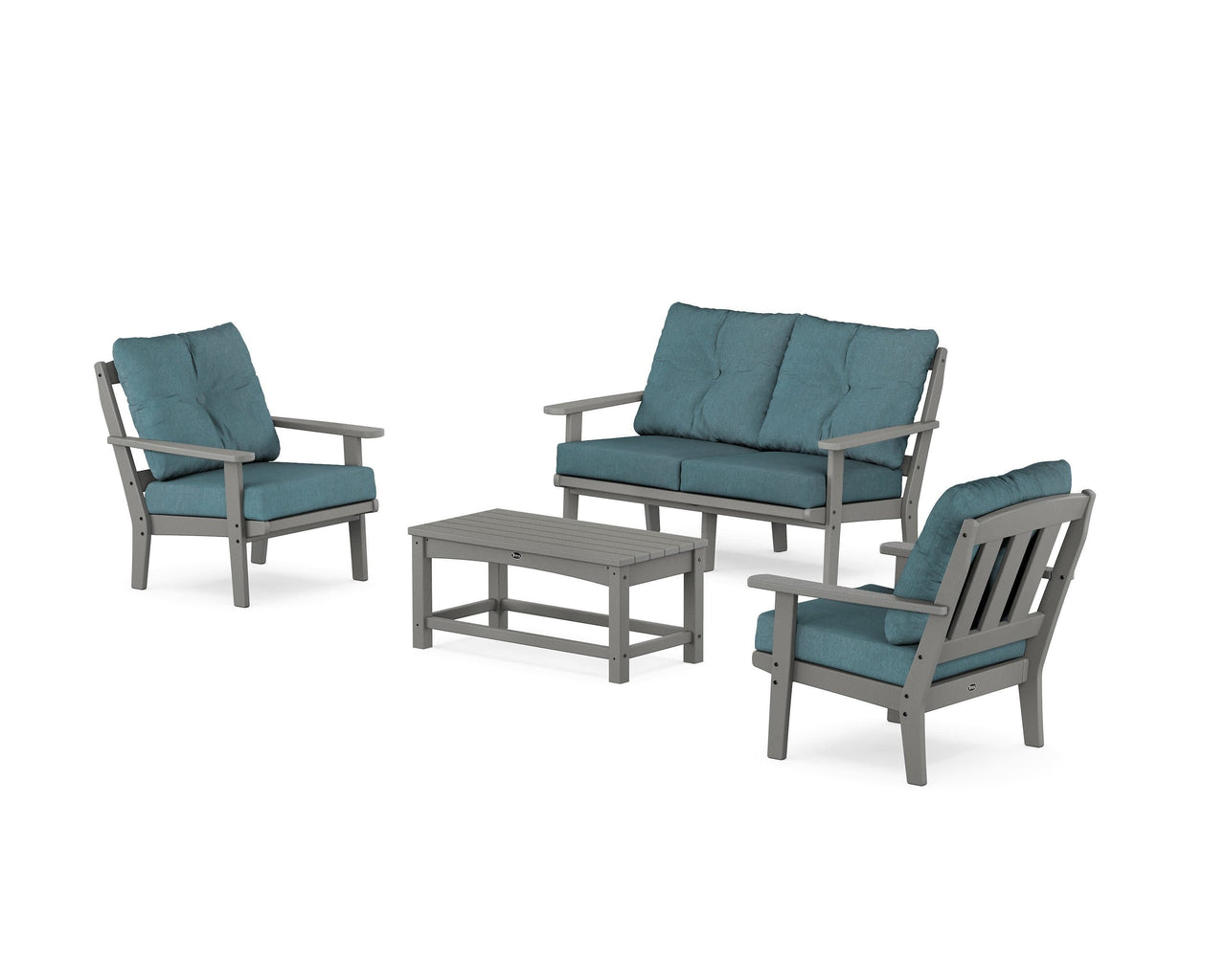 Trex Cape Cod 4-Piece Deep Seating Set with Loveseat