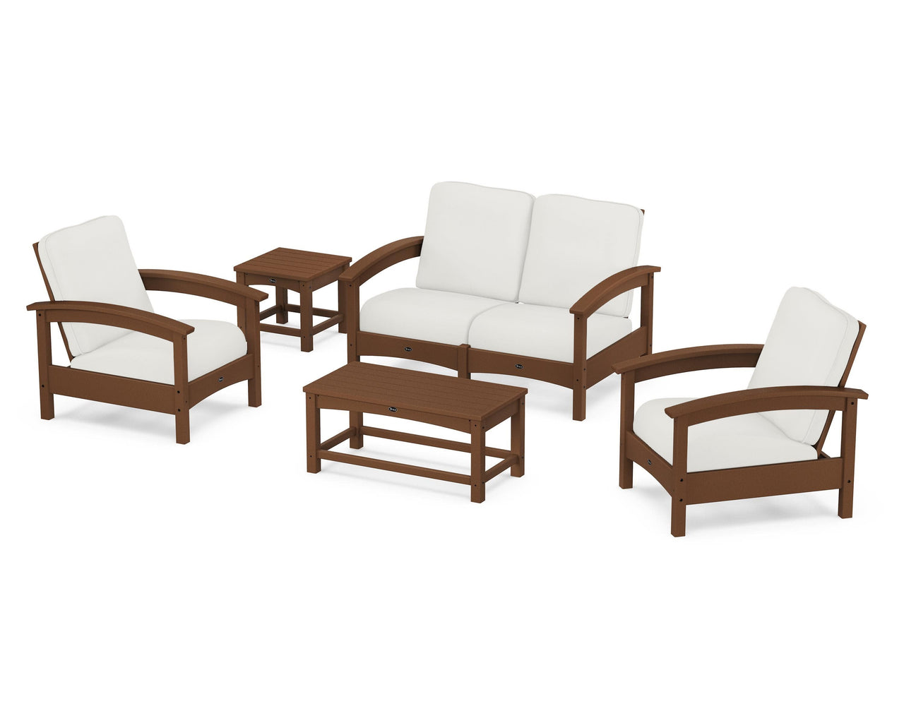 Trex Rockport Club 6-Piece Deep Seating Conversation Set