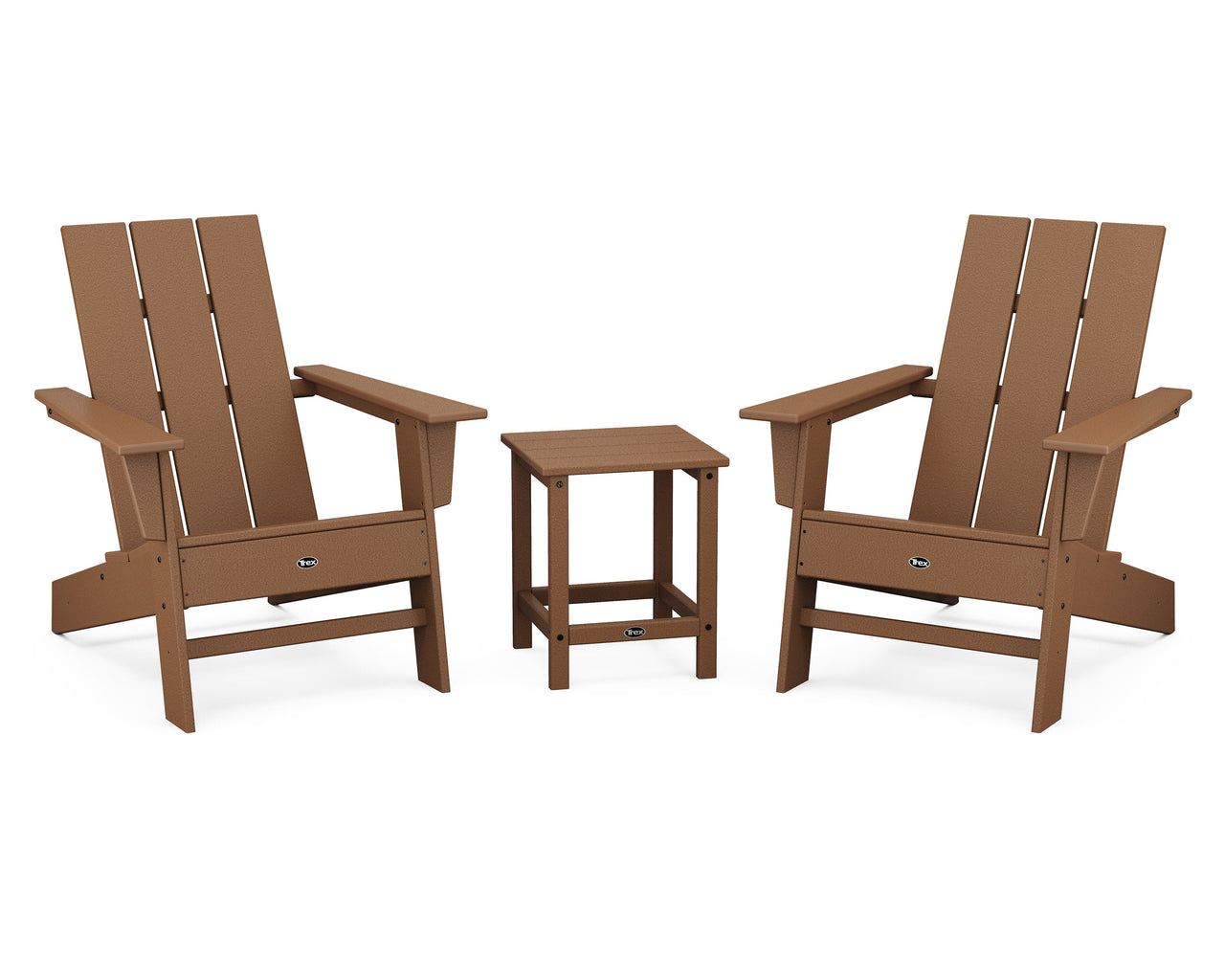 Trex Eastport 3-Piece Modern Adirondack Set
