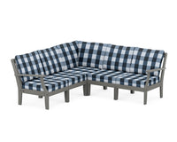 Thumbnail for Trex Yacht Club Modular 5-Piece Deep Seating Set