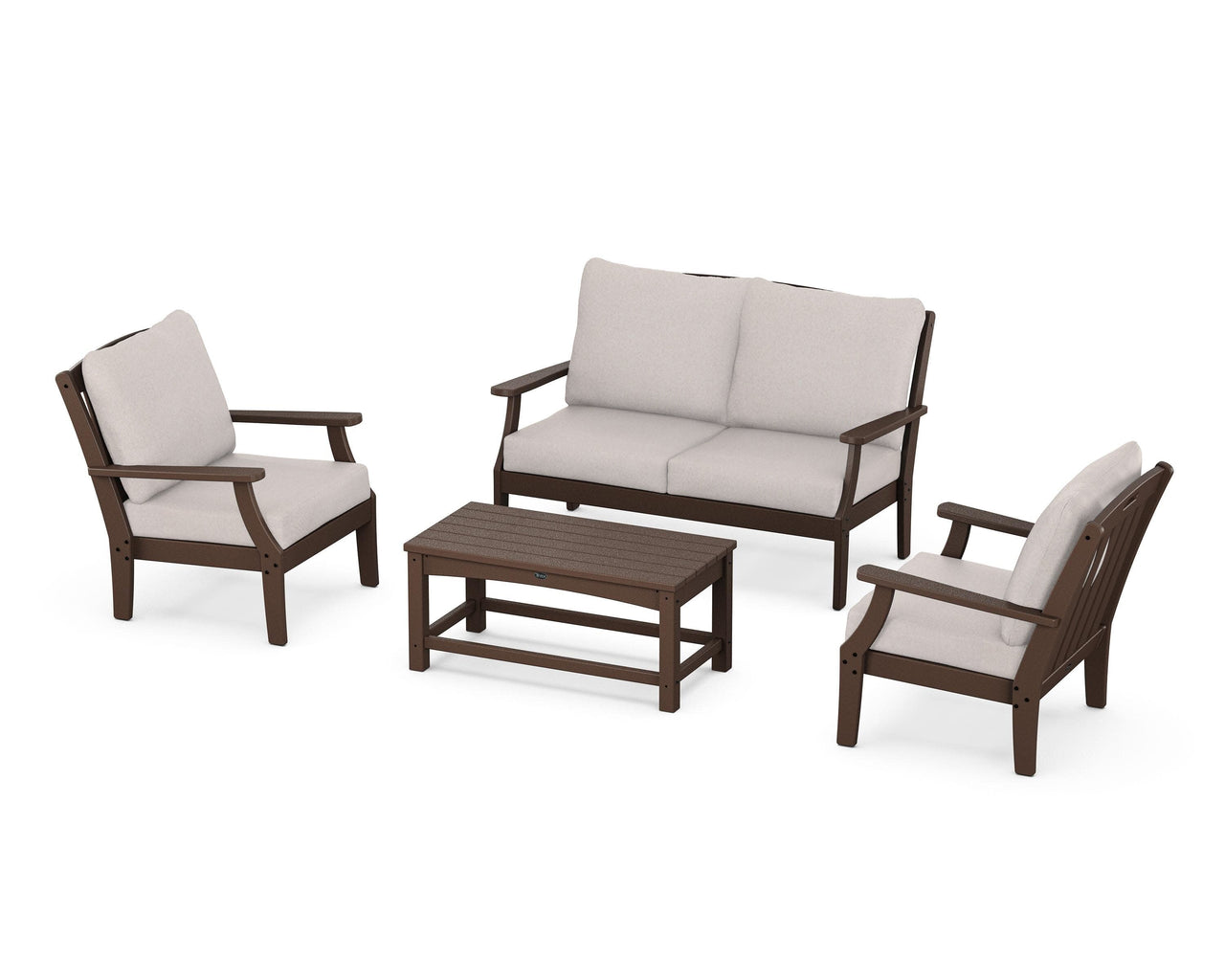 Trex Yacht Club 4-Piece Deep Seating Chair Set