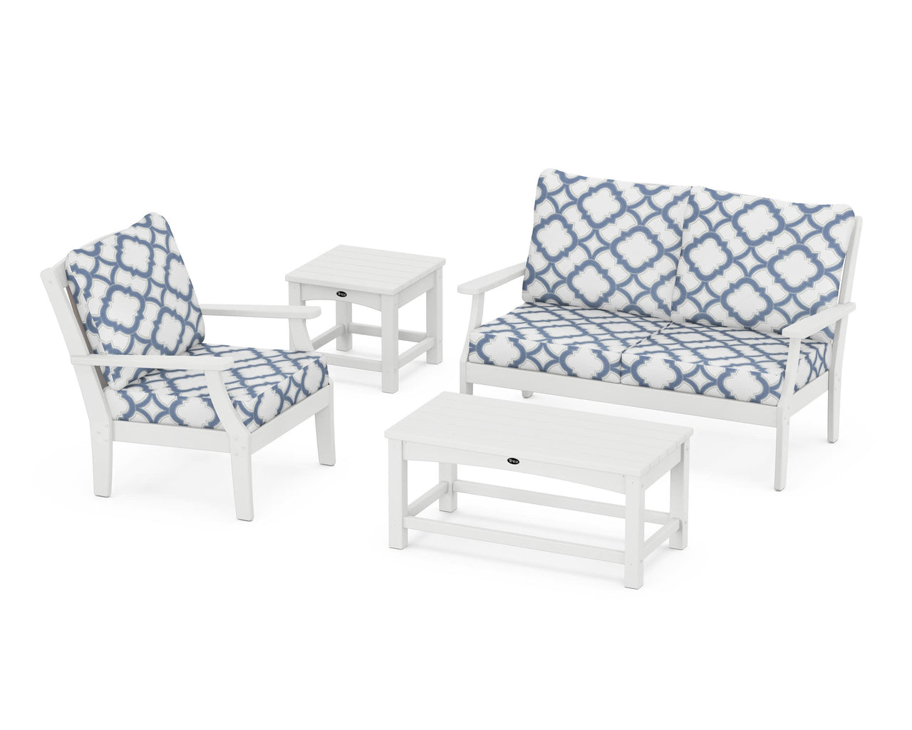 Trex Yacht Club 4-Piece Deep Seating Set