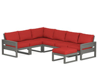 Thumbnail for Trex Eastport 6-Piece Sectional with Ottoman