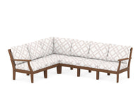 Thumbnail for Trex Yacht Club Modular 6-Piece Deep Seating Set