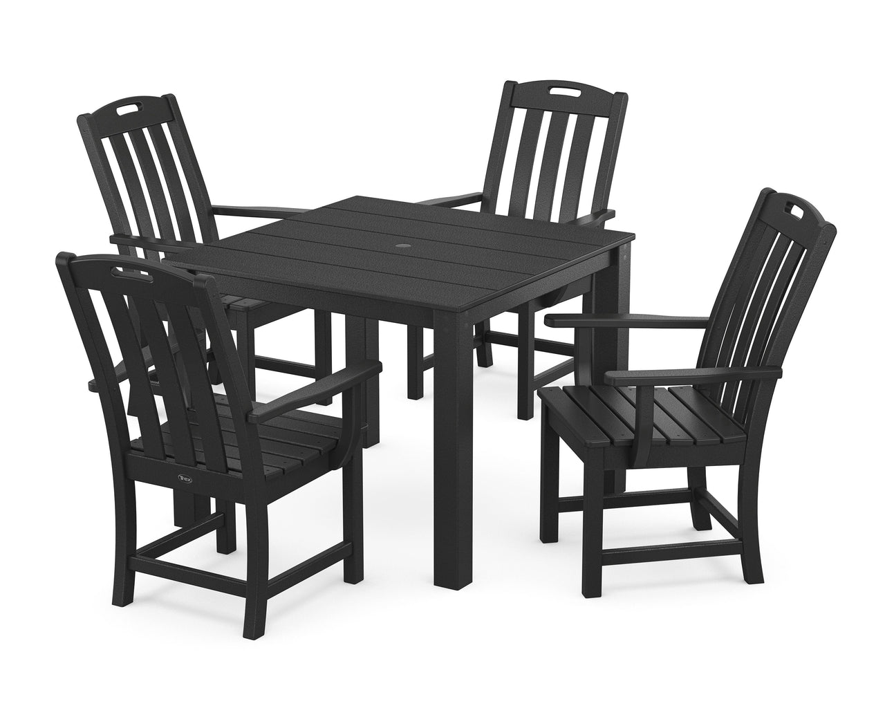 Trex Yacht Club 5-Piece Parsons Dining Set
