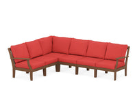 Thumbnail for Trex Yacht Club Modular 6-Piece Deep Seating Set
