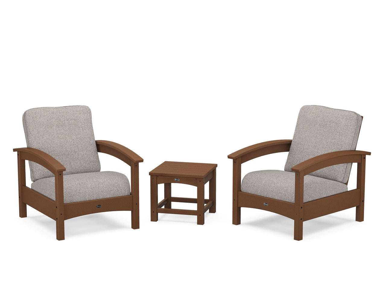 Trex Rockport Club 3-Piece Deep Seating Conversation Set