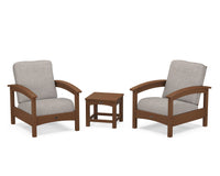Thumbnail for Trex Rockport Club 3-Piece Deep Seating Conversation Set