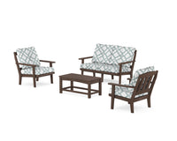 Thumbnail for Trex Cape Cod 4-Piece Deep Seating Set with Loveseat