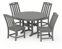 Thumbnail for Trex Yacht Club 5-Piece Round Side Chair Dining Set