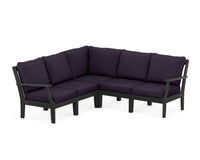 Thumbnail for Trex Yacht Club Modular 5-Piece Deep Seating Set