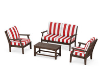 Thumbnail for Trex Yacht Club 4-Piece Deep Seating Chair Set
