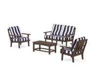 Thumbnail for Trex Cape Cod 4-Piece Deep Seating Set with Loveseat