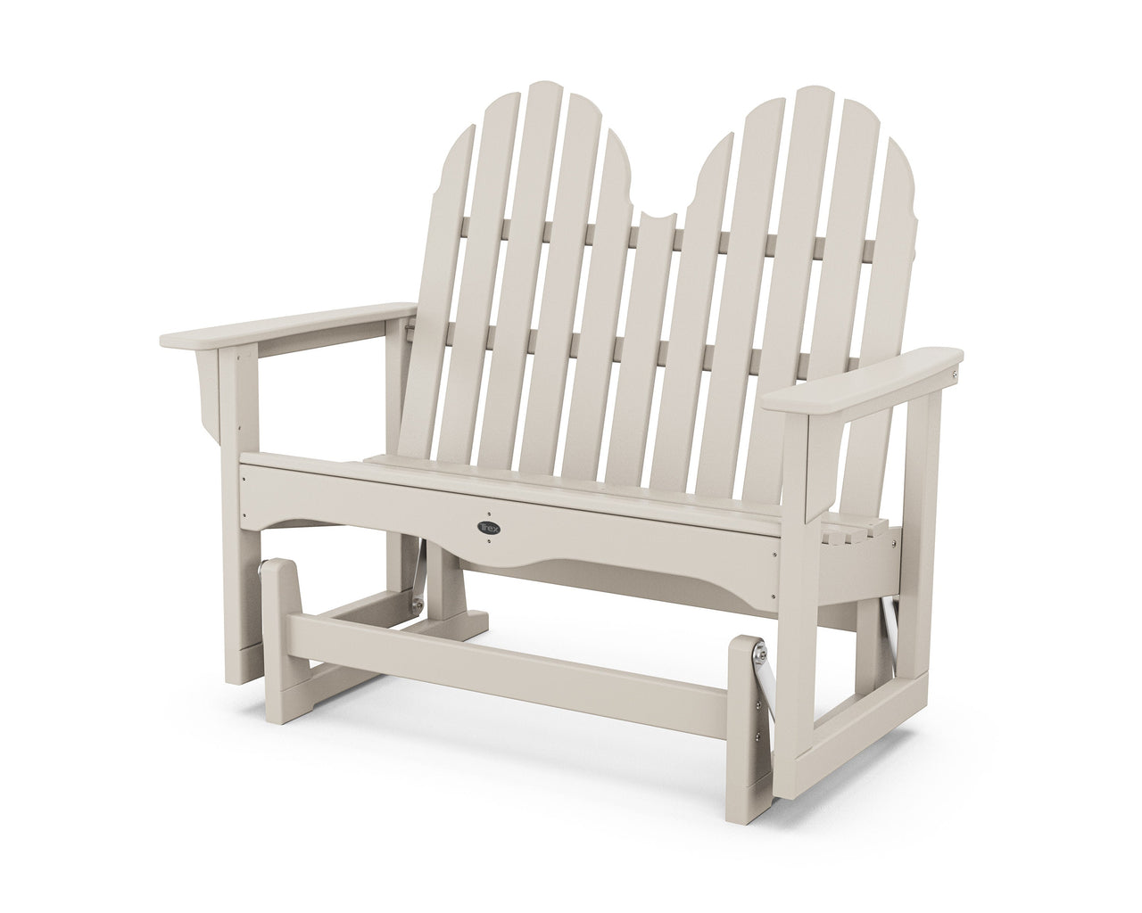 Trex Cape Cod 48" Adirondack Glider - Sand Castle